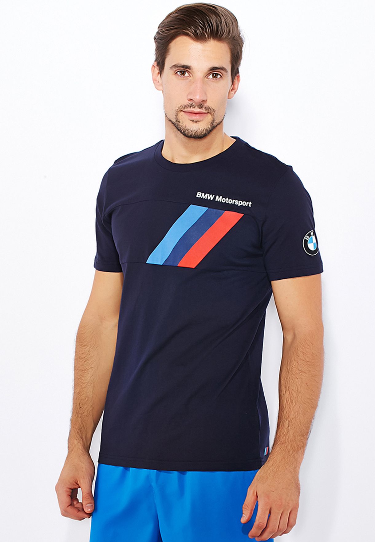 puma bmw t shirt orange