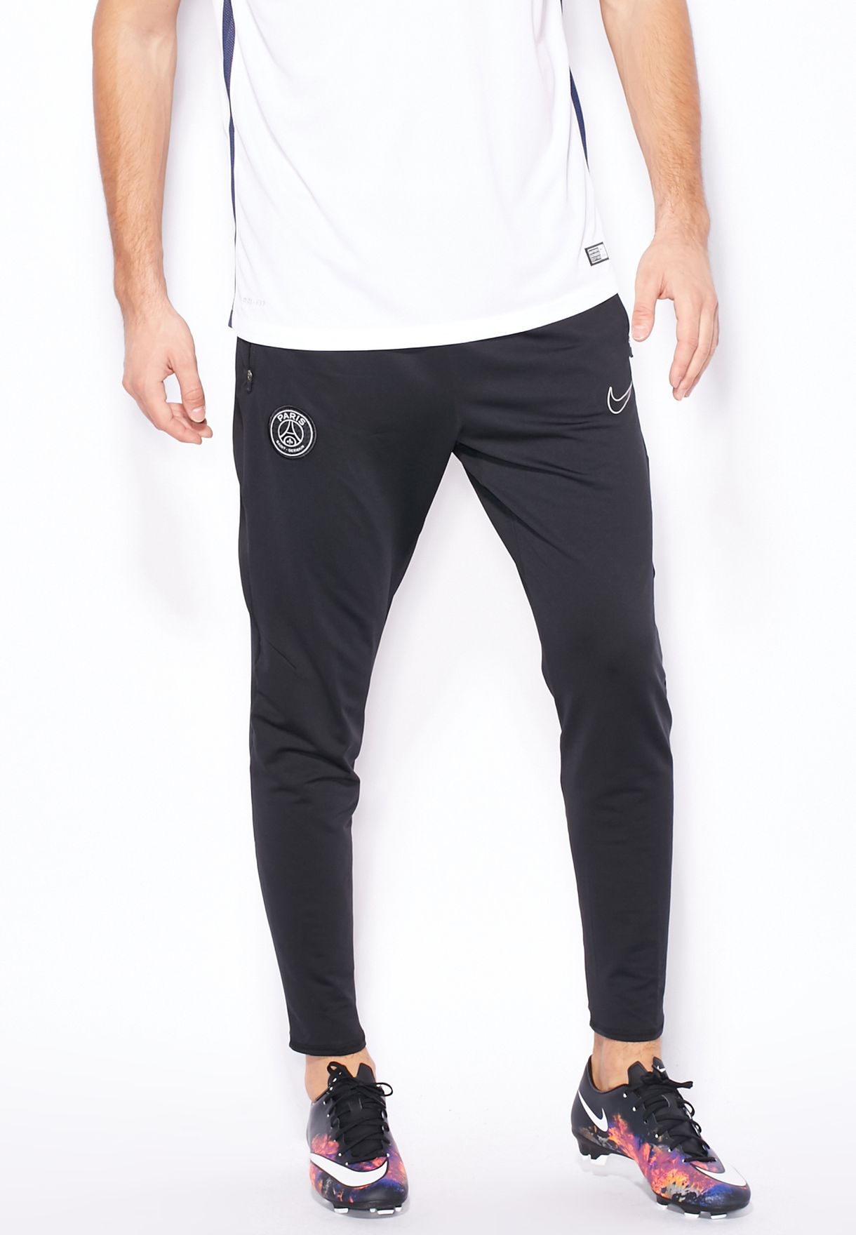 Buy Nike black PSG Strike Pants for Men 