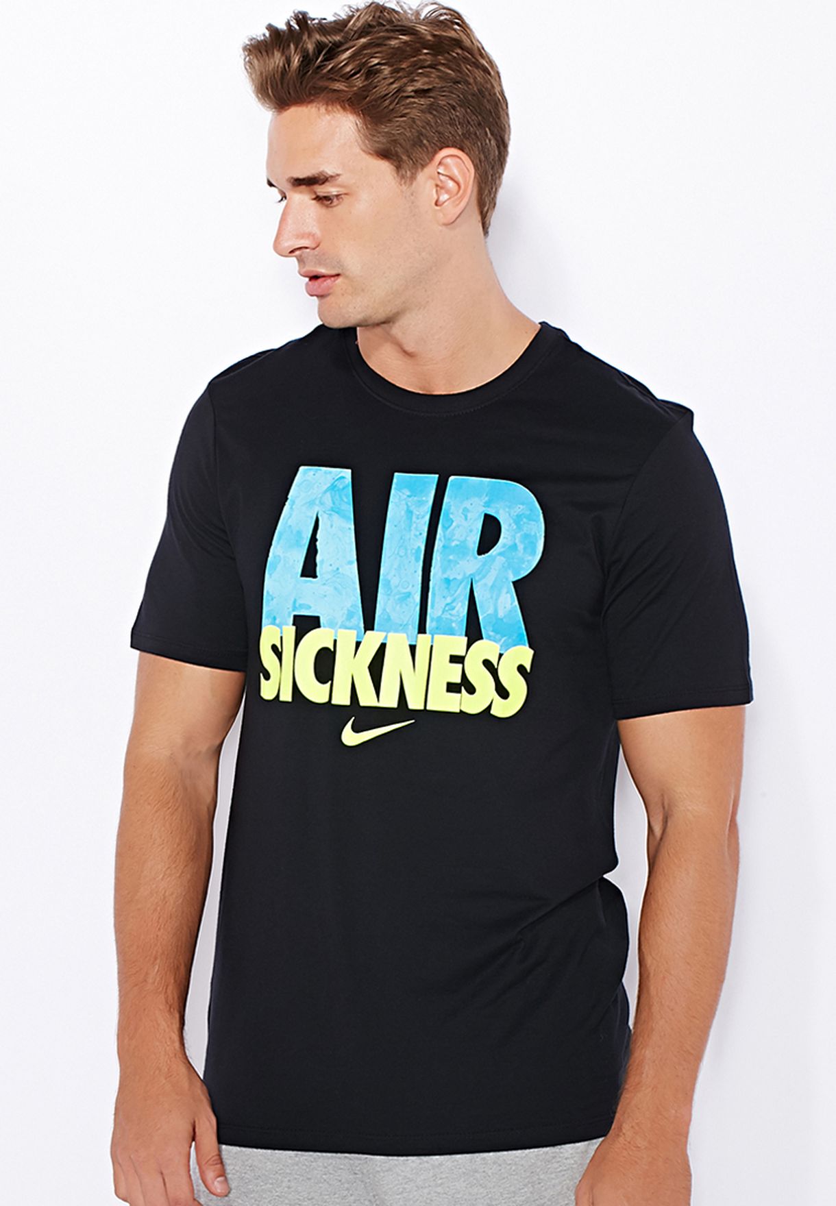 Buy Nike black Air Sickness T-Shirt for 