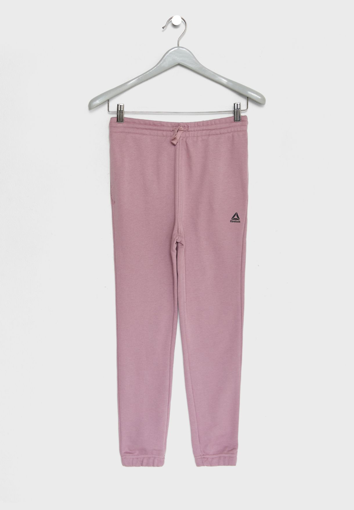 reebok sweatpants purple