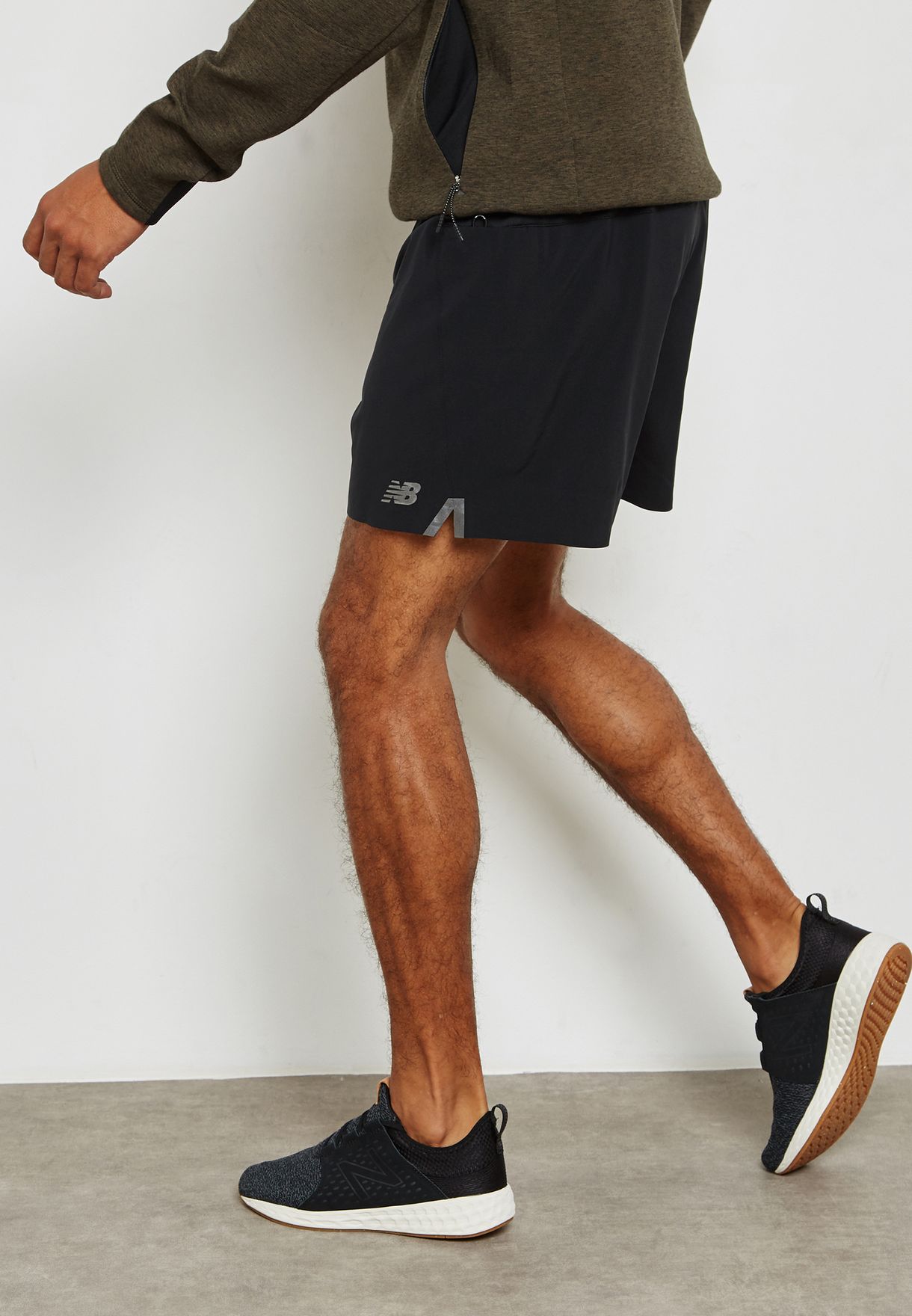 new balance precision shorts