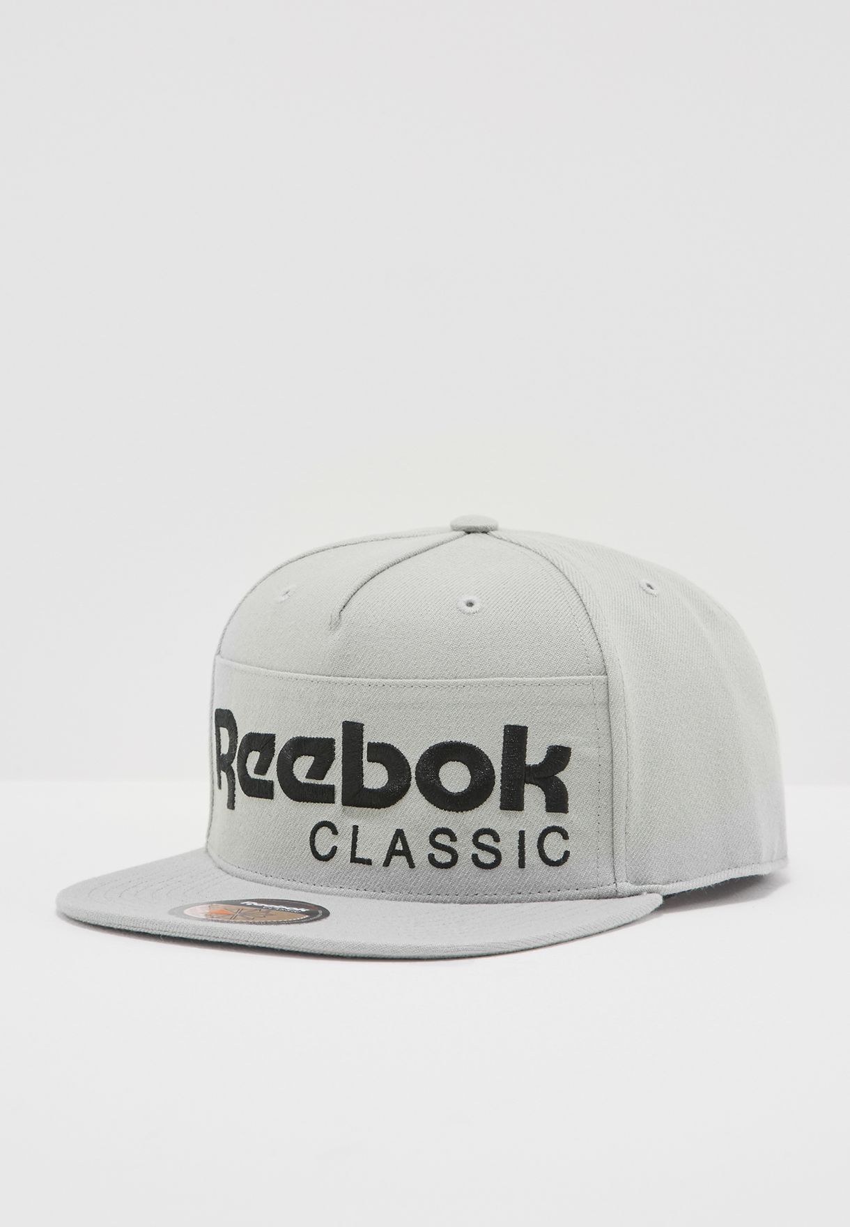 reebok classic cap grey