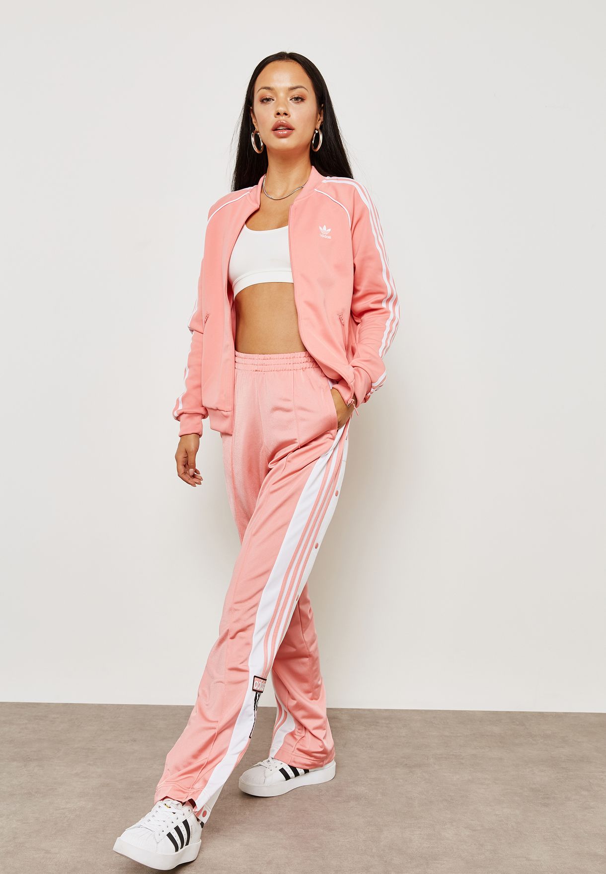 Buy adidas Originals pink adicolor Adibreak Sweatpants for Women in MENA,  Worldwide | DN3163