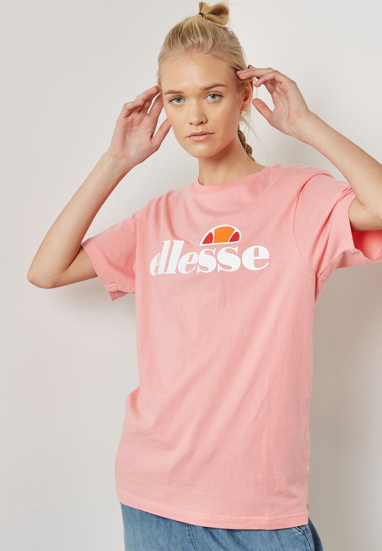 Buy Ellesse pink Albany T-Shirt for 