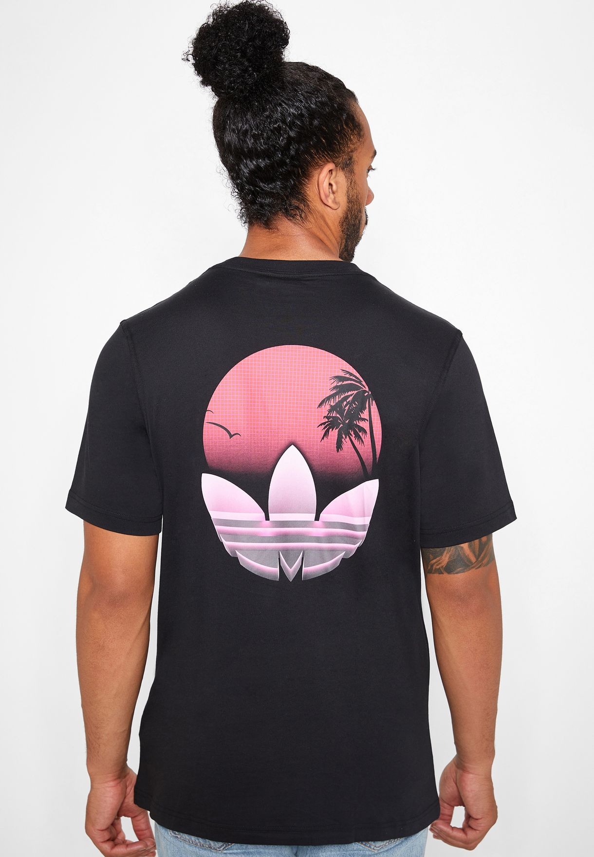 tropical adidas shirt