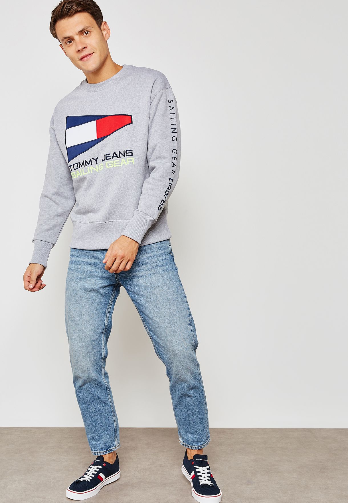 tommy jeans sailing gear sweatshirt