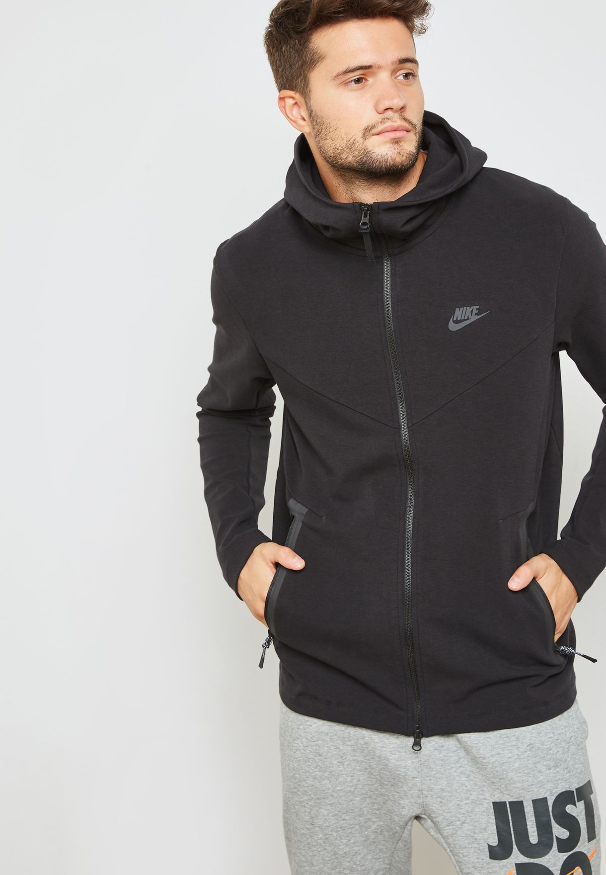 Buy Nike black Tech Hoodie for Men in MENA, Worldwide | AA3784-010