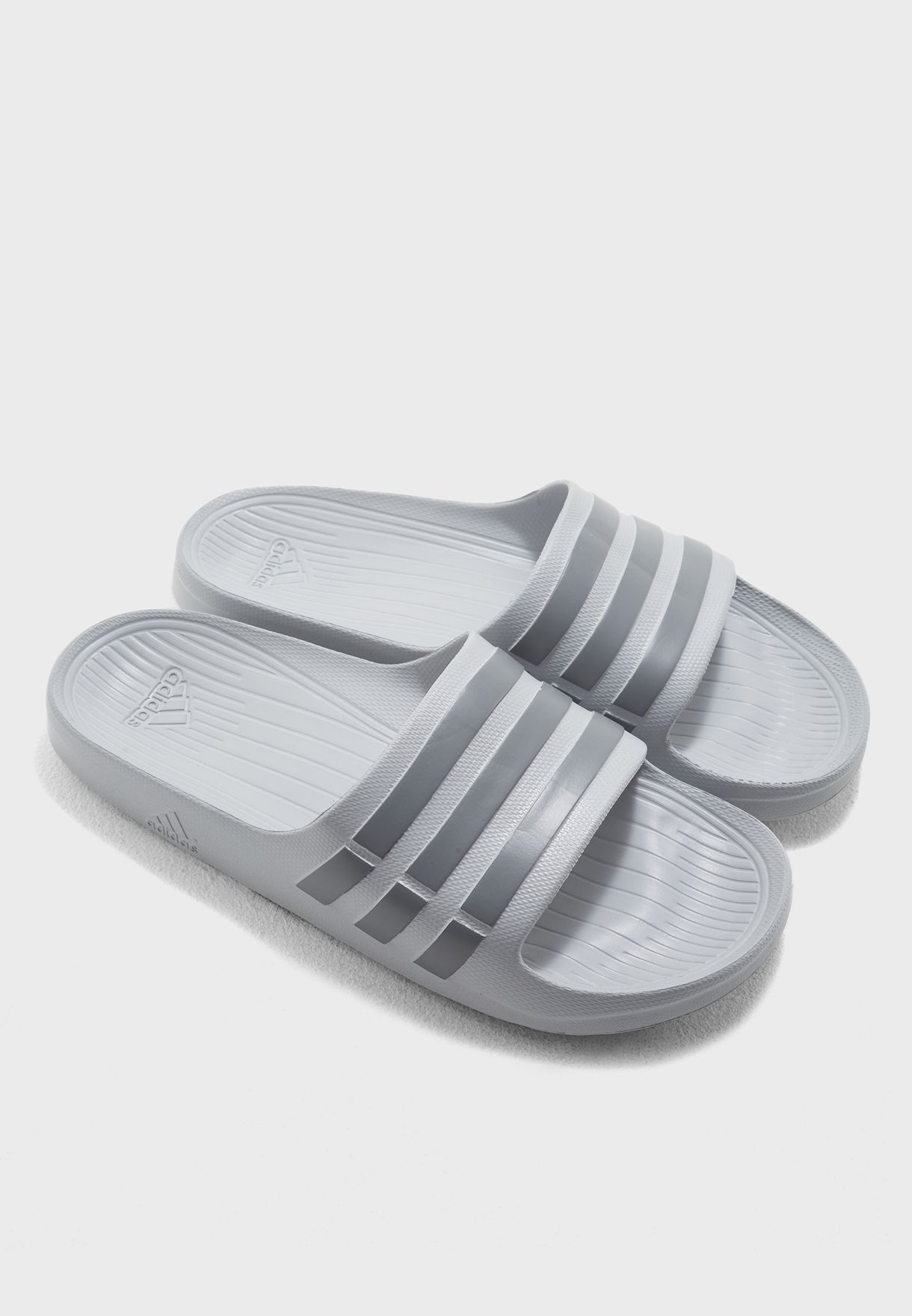 Buy adidas grey Duramo Slide for Men in 