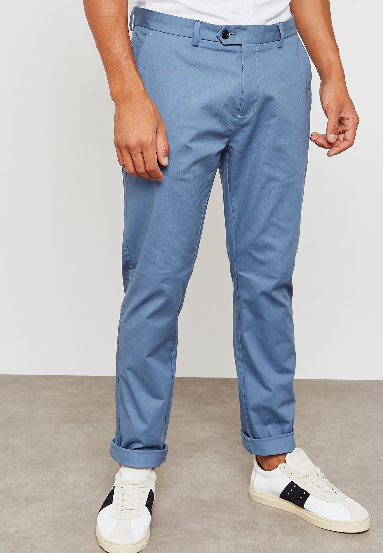 burton blue chinos