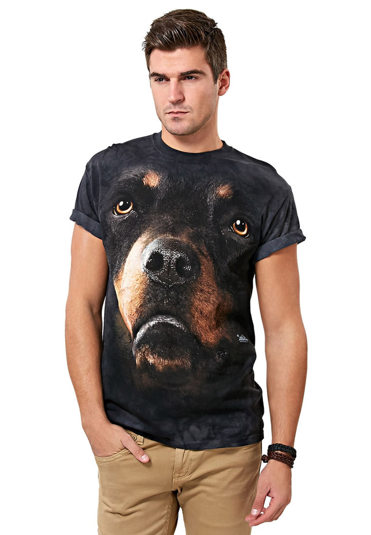 rottweiler face shirt