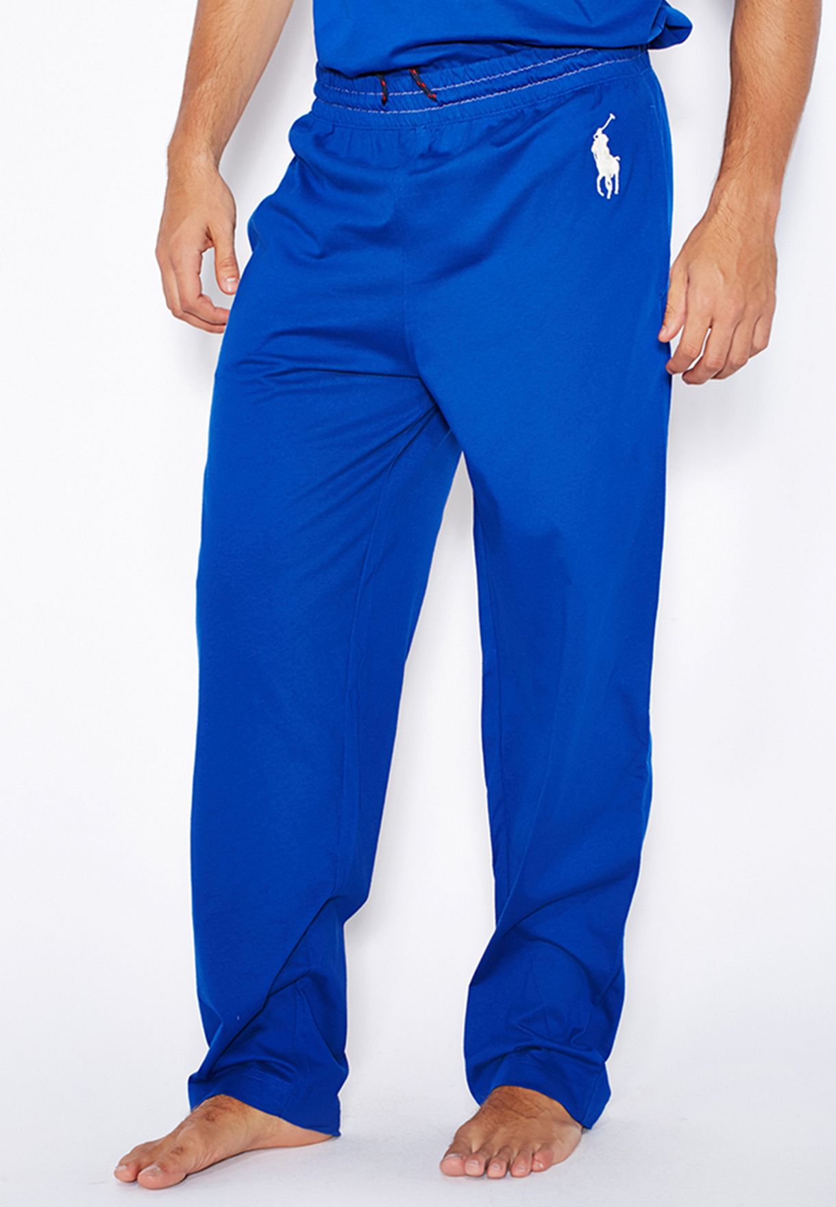 polo sweatpants blue