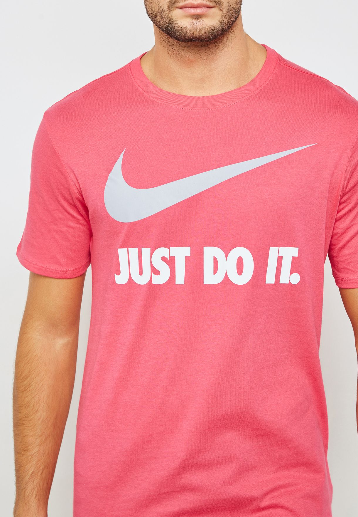 nike just do it pink t shirt