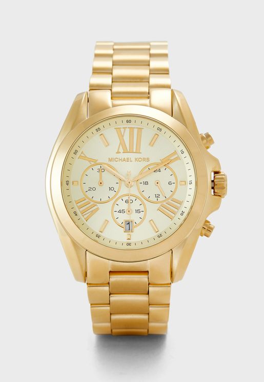 how much is a gold michael kors watch