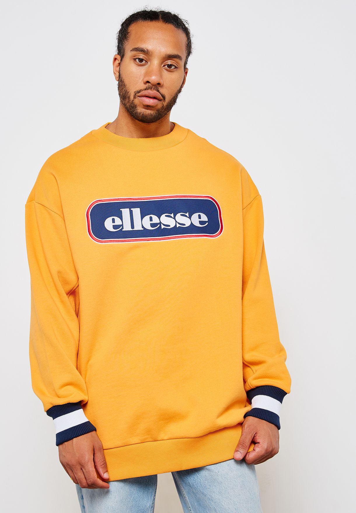Buy Ellesse yellow Durono Sweatshirt 