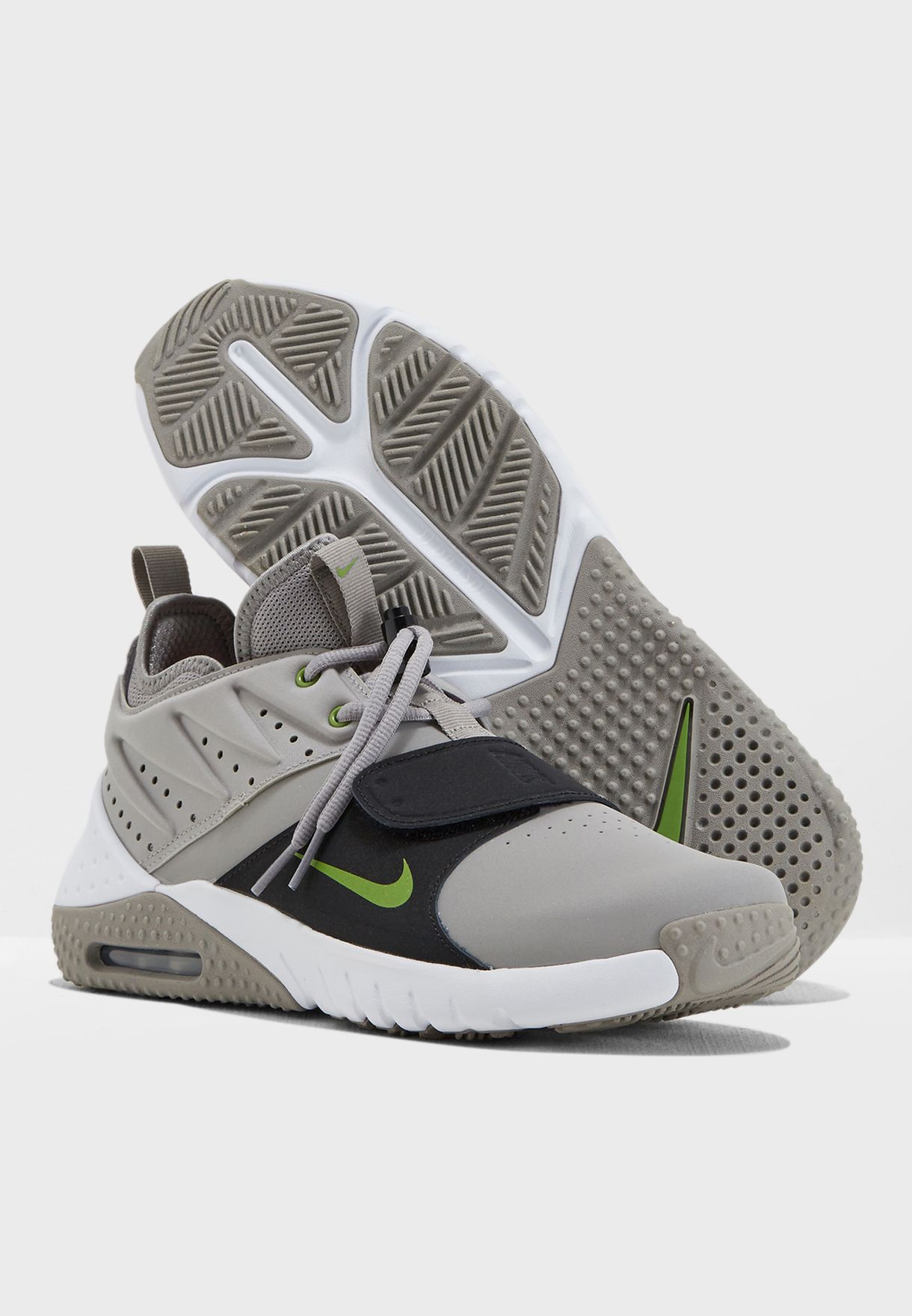 Buy Nike grey Air Max Trainer 1 Leather 