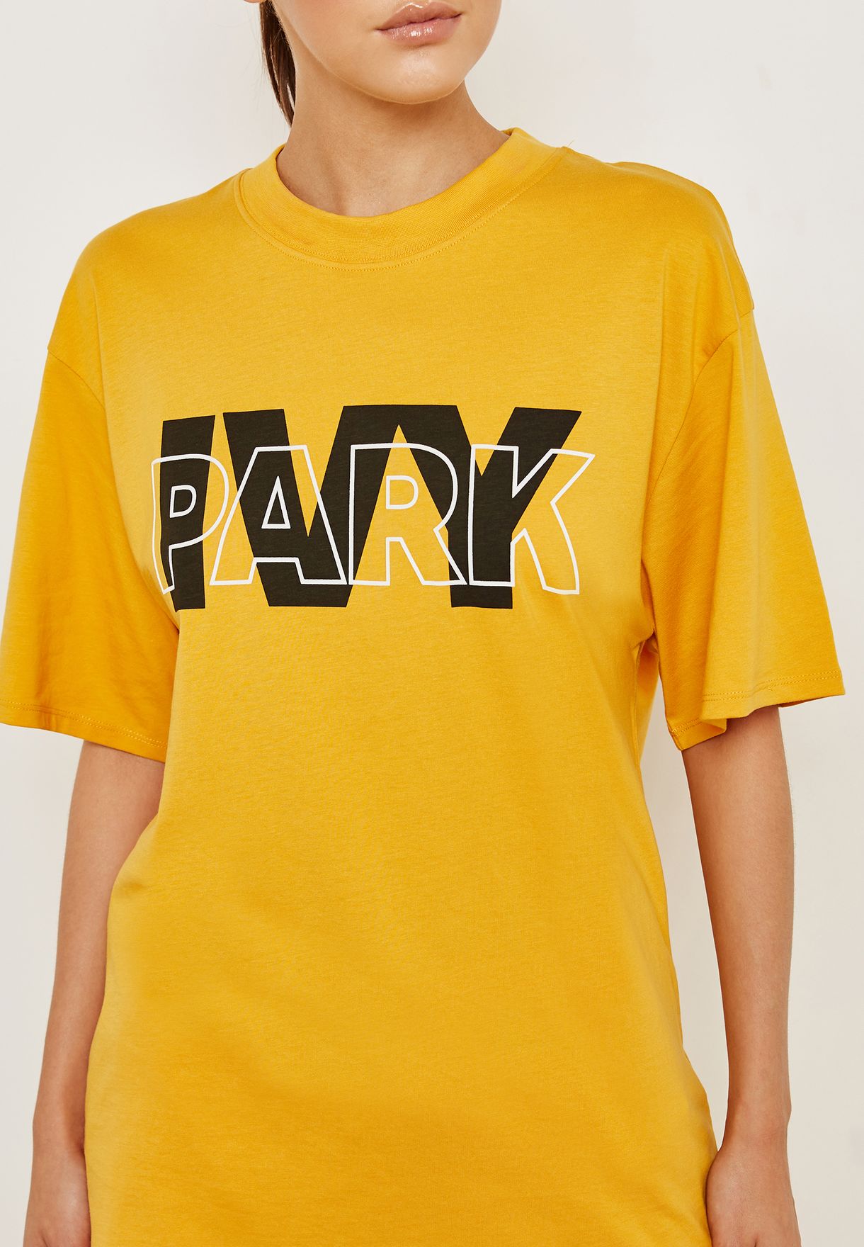 ivy park yellow shirt