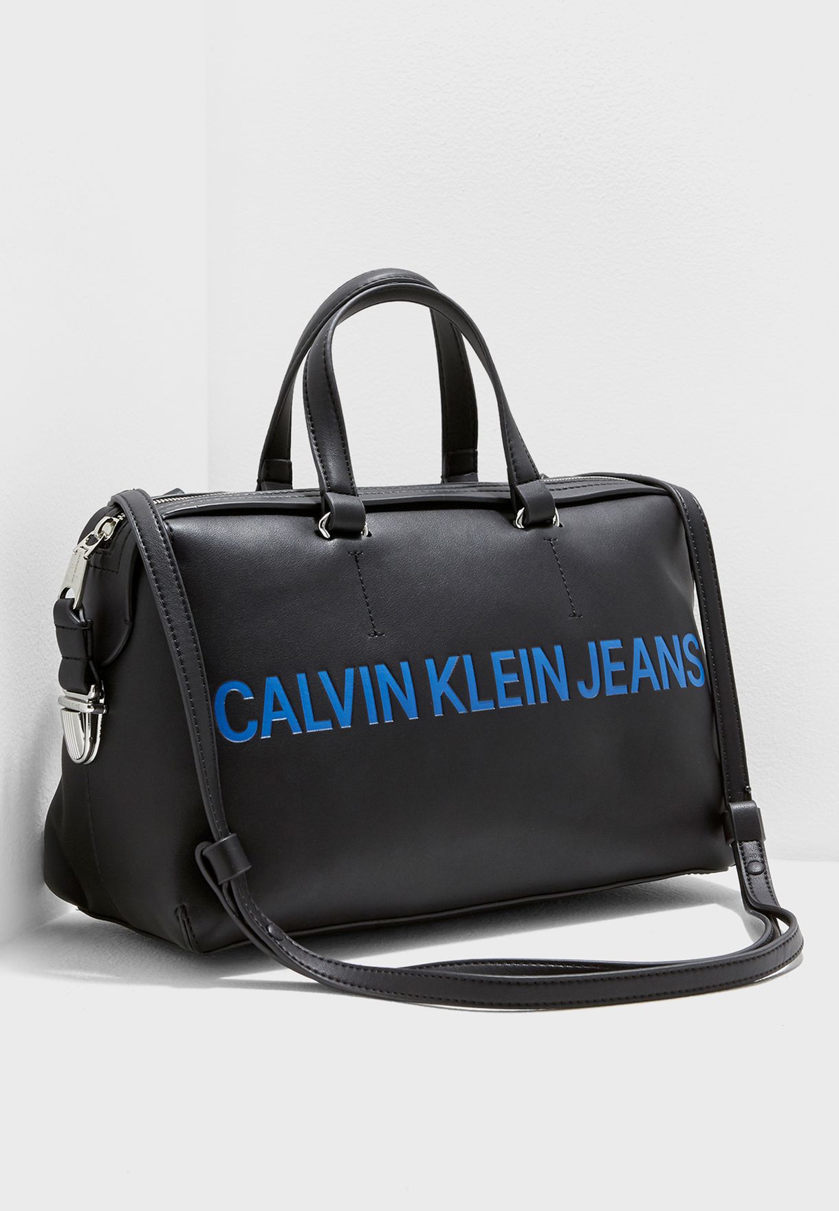 Buy Calvin Klein Jeans black Sculpted Barrel Duffel Bag for Women in MENA,  Worldwide
