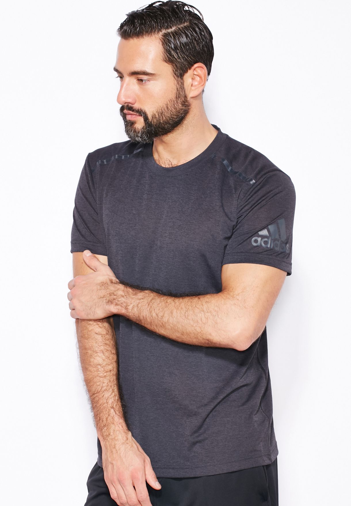 Buy adidas grey Clima Chill T-Shirt for Men in MENA, Worldwide | AJ0963