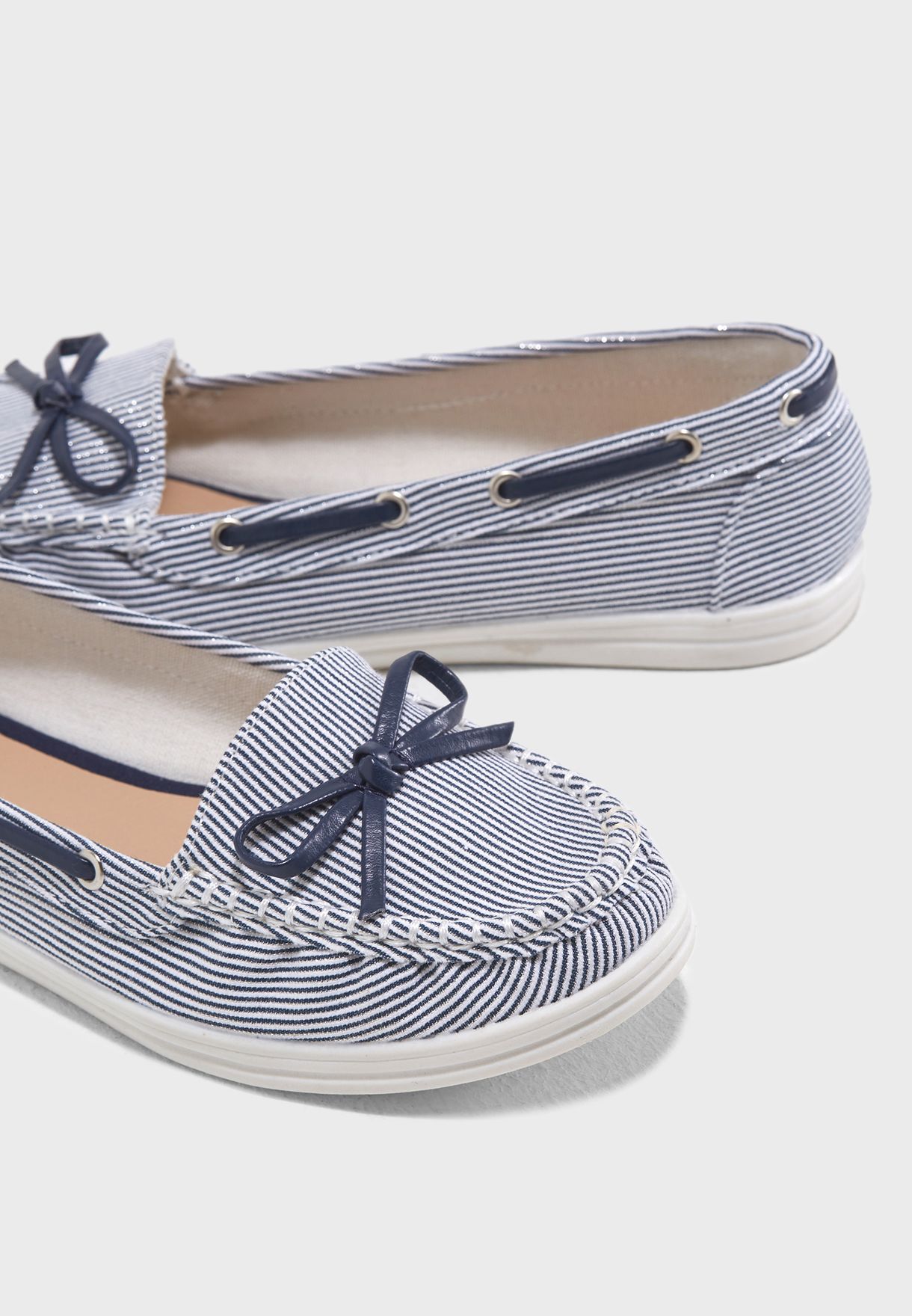 Striped Loat Loafers