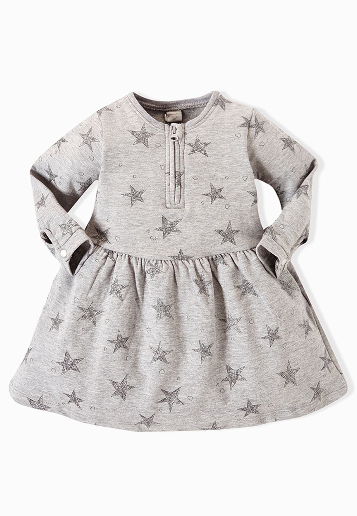 Buy Name It Grey Infant Kuri Dress For Kids In Mena Worldwide