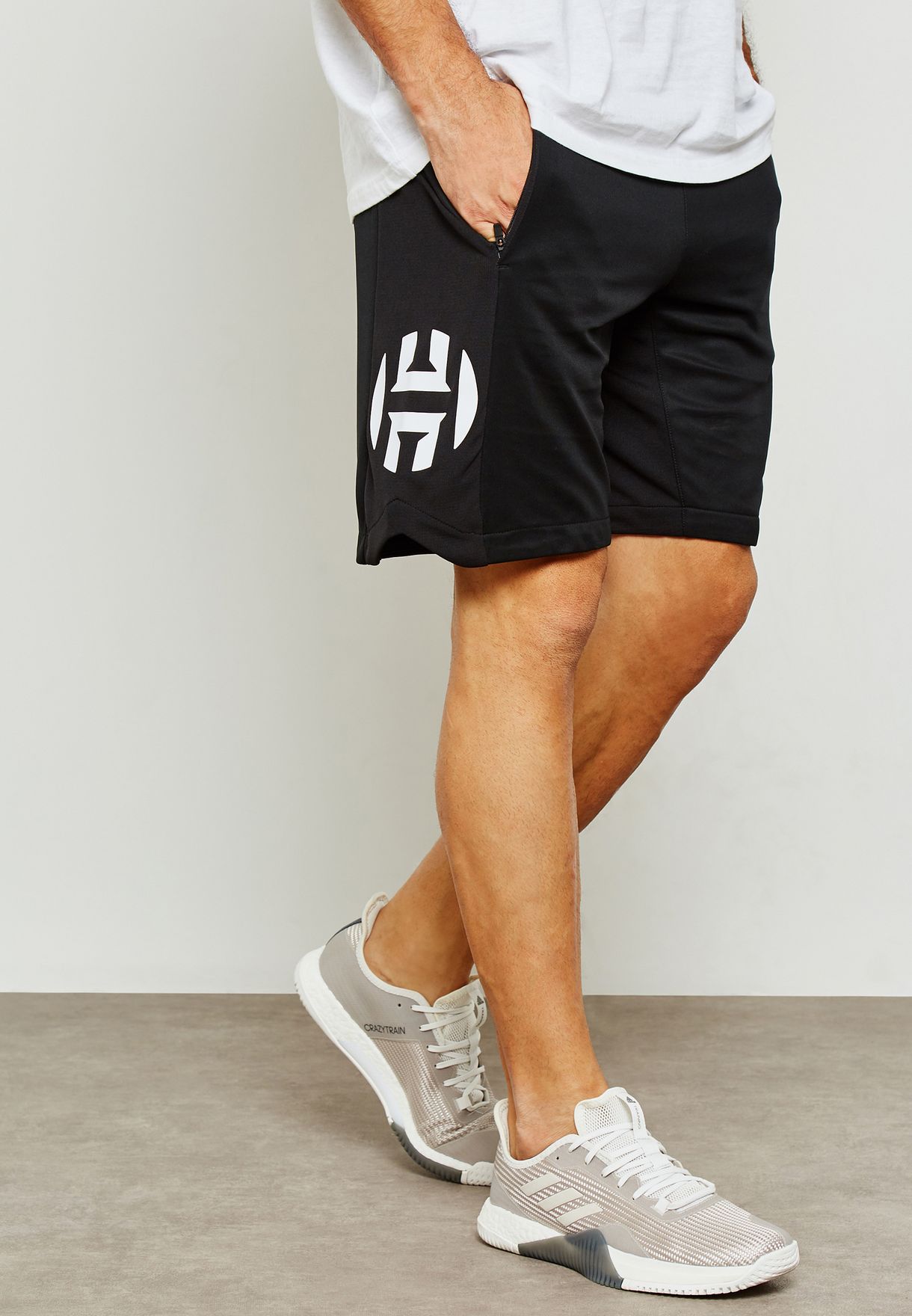 Buy adidas black Harden Shorts for Men in MENA, Worldwide | DN3081