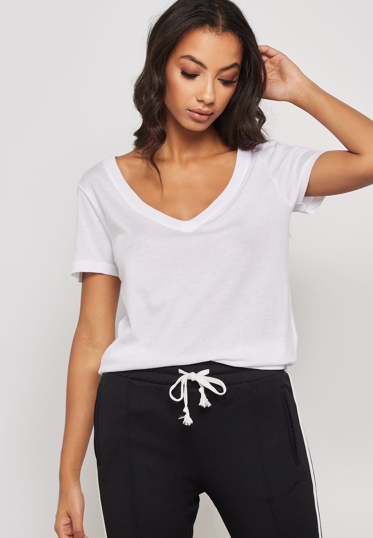 forever 21 v neck t shirt