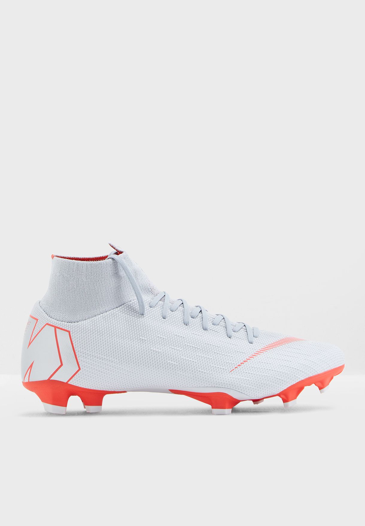 Nike Mercurial Superfly VI Pro Football Boots White Black US.