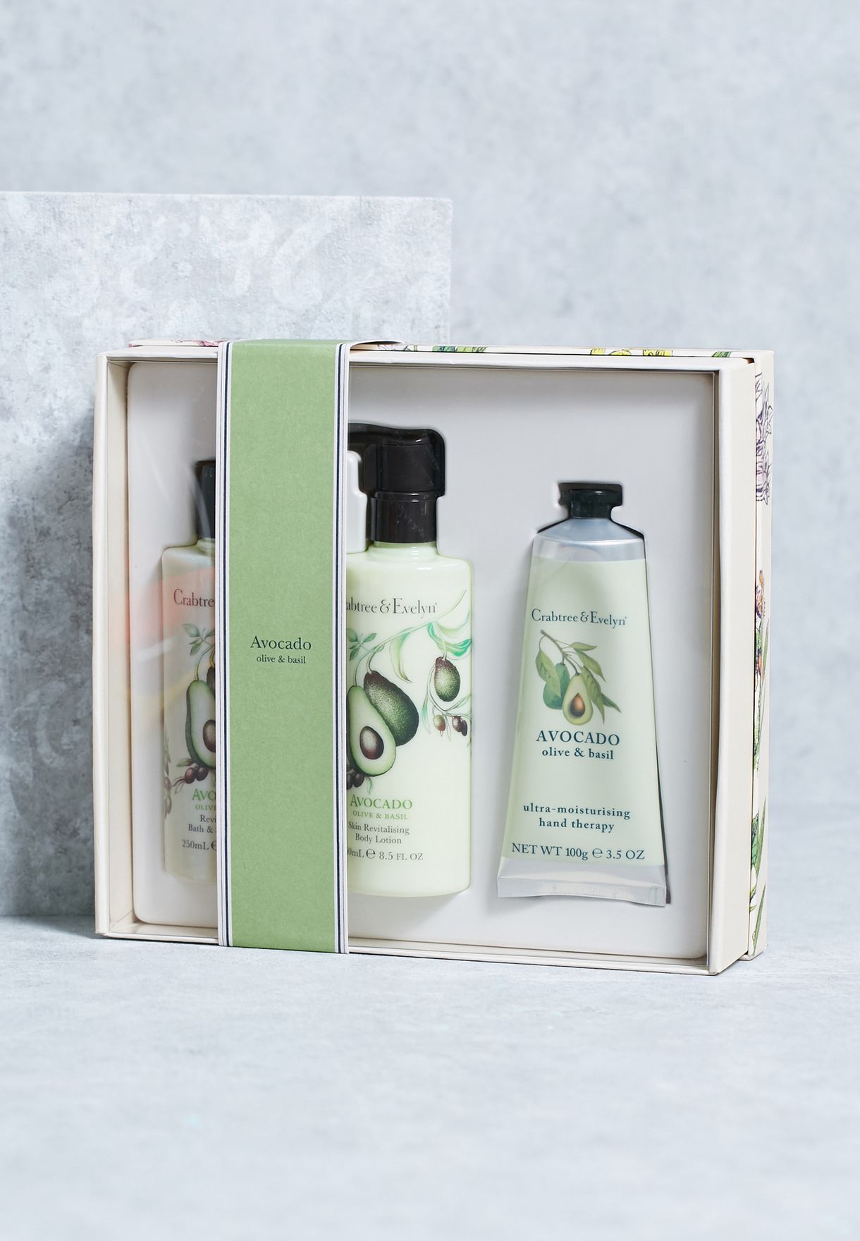 Buy Crabtree Evelyn green Avocado, Olive & Basil Essentials Set for  Women in MENA, Worldwide
