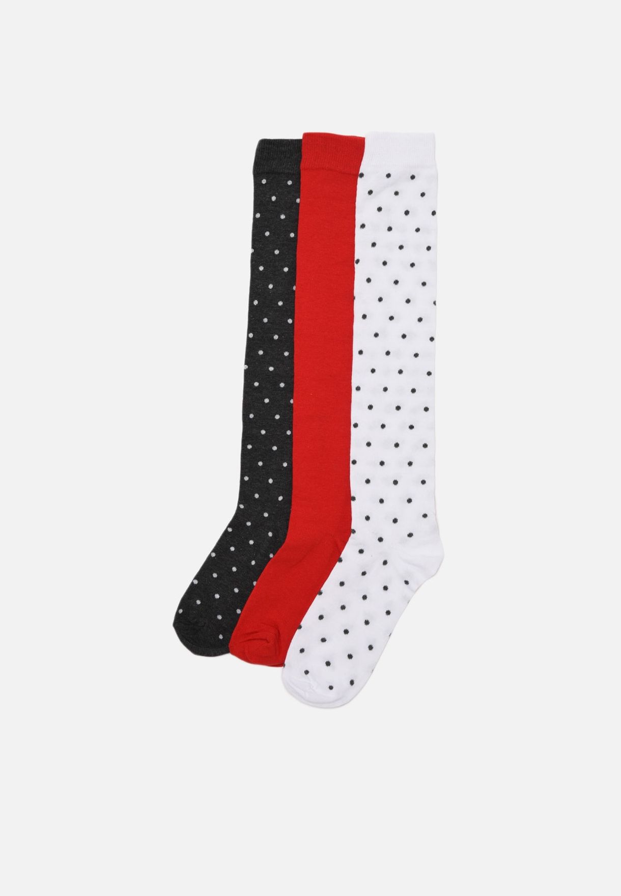 2 Pack Lace Detail Socks