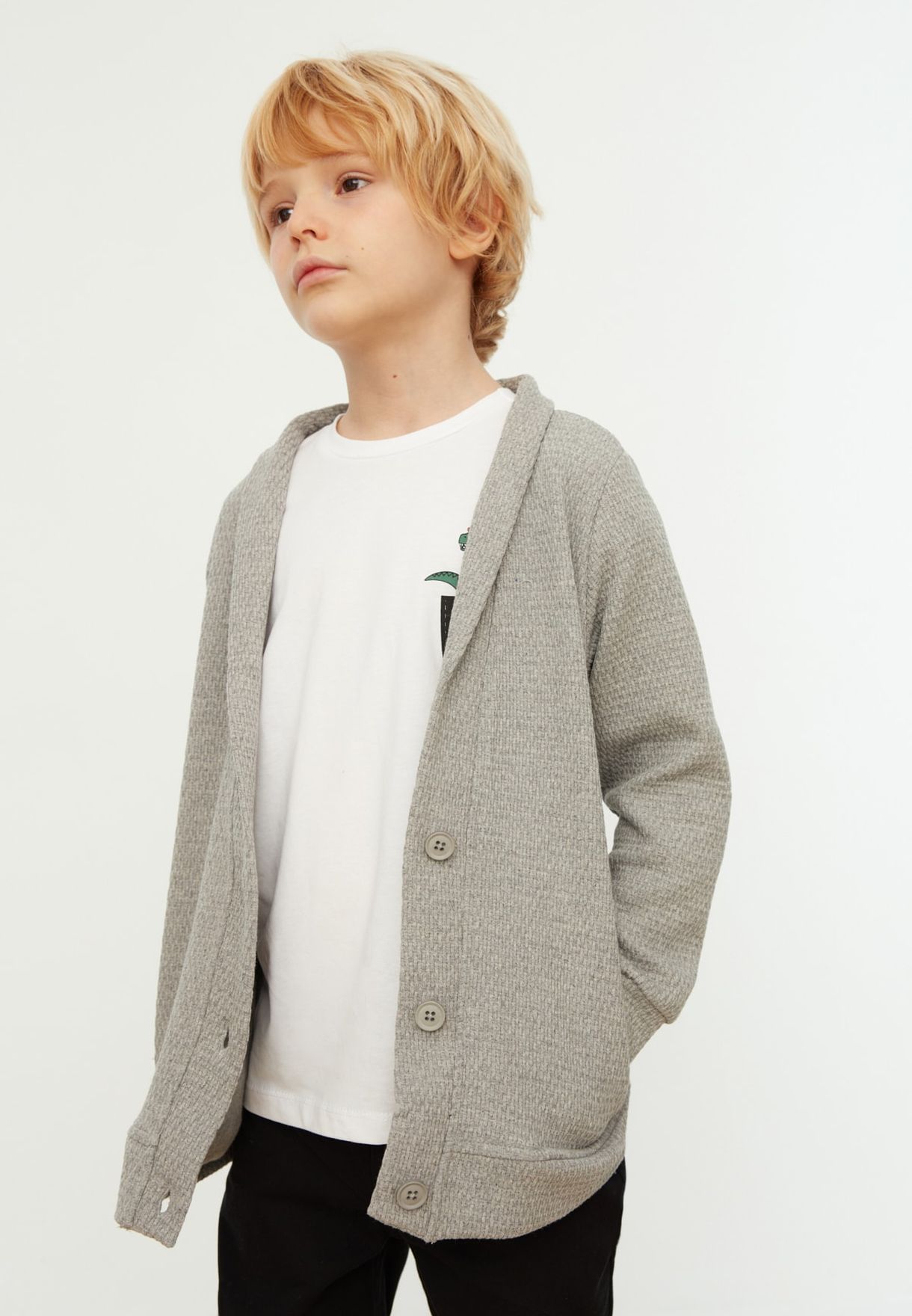 Kids Essential Knitted Cardigan