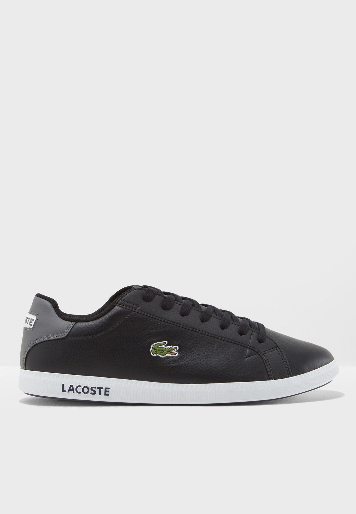 Buy Lacoste black Graduate Lcr Sneakers 