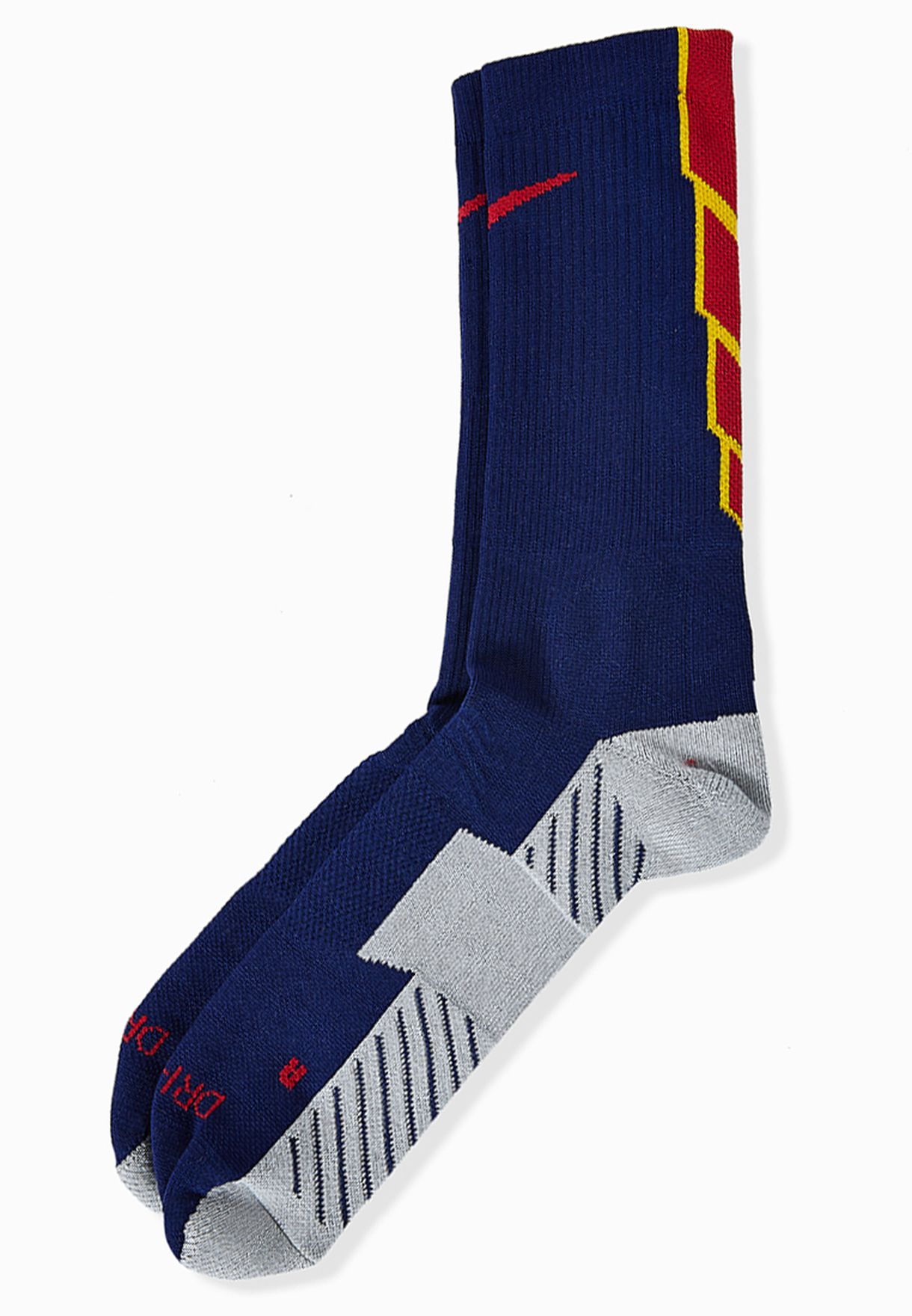 navy nike football socks