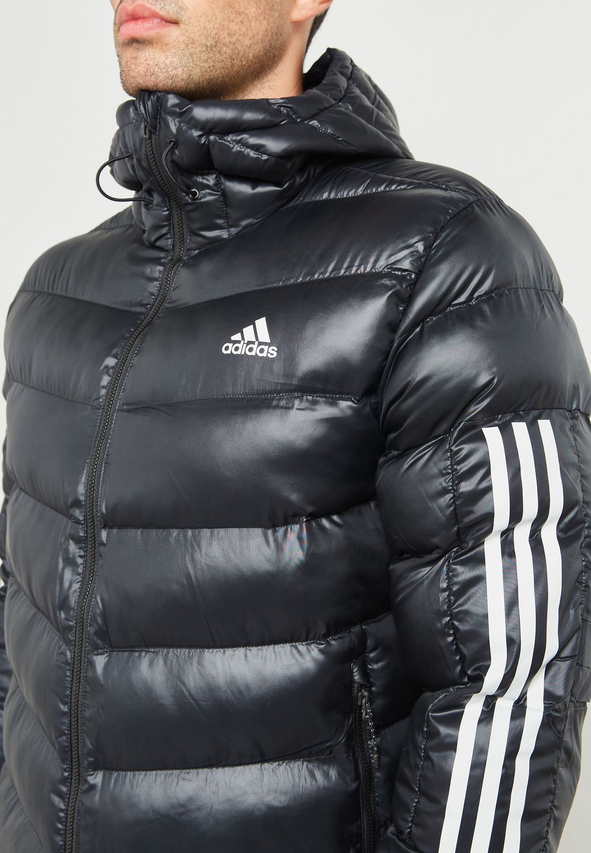 adidas itavic 3 stripe jacket