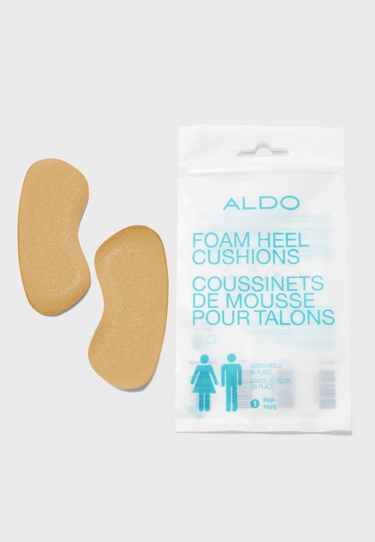 Buy Aldo Beige Foam Heel Cushions for 