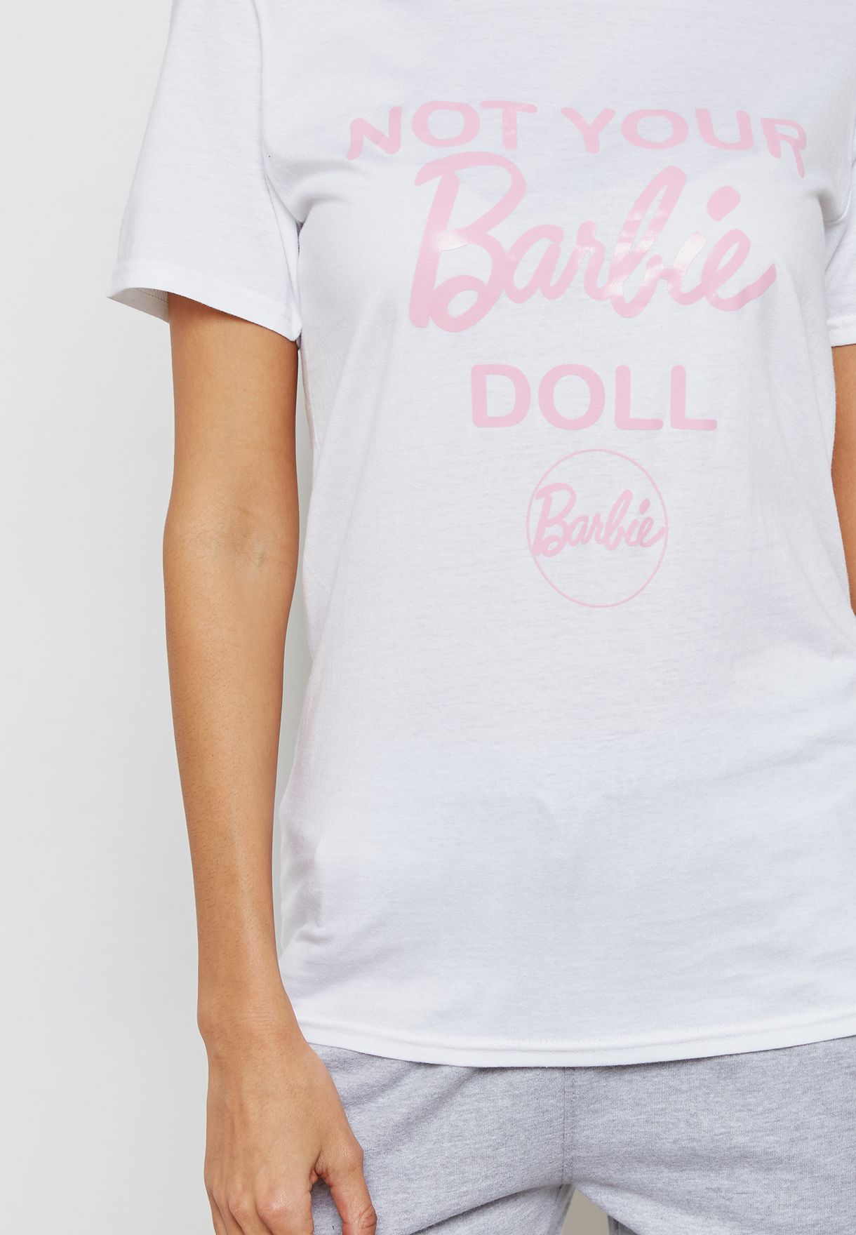 barbie slogan top