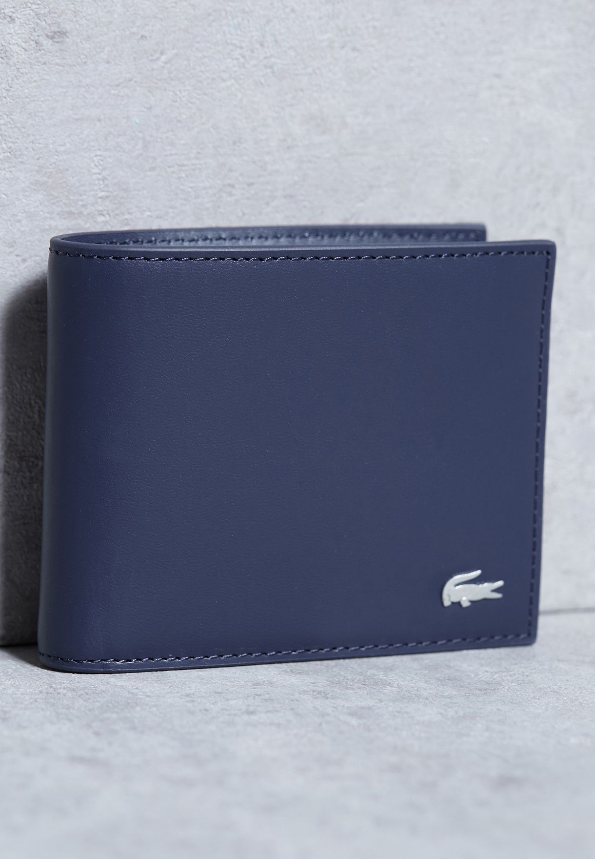 Buy Lacoste navy Fitzgerald wallet for 