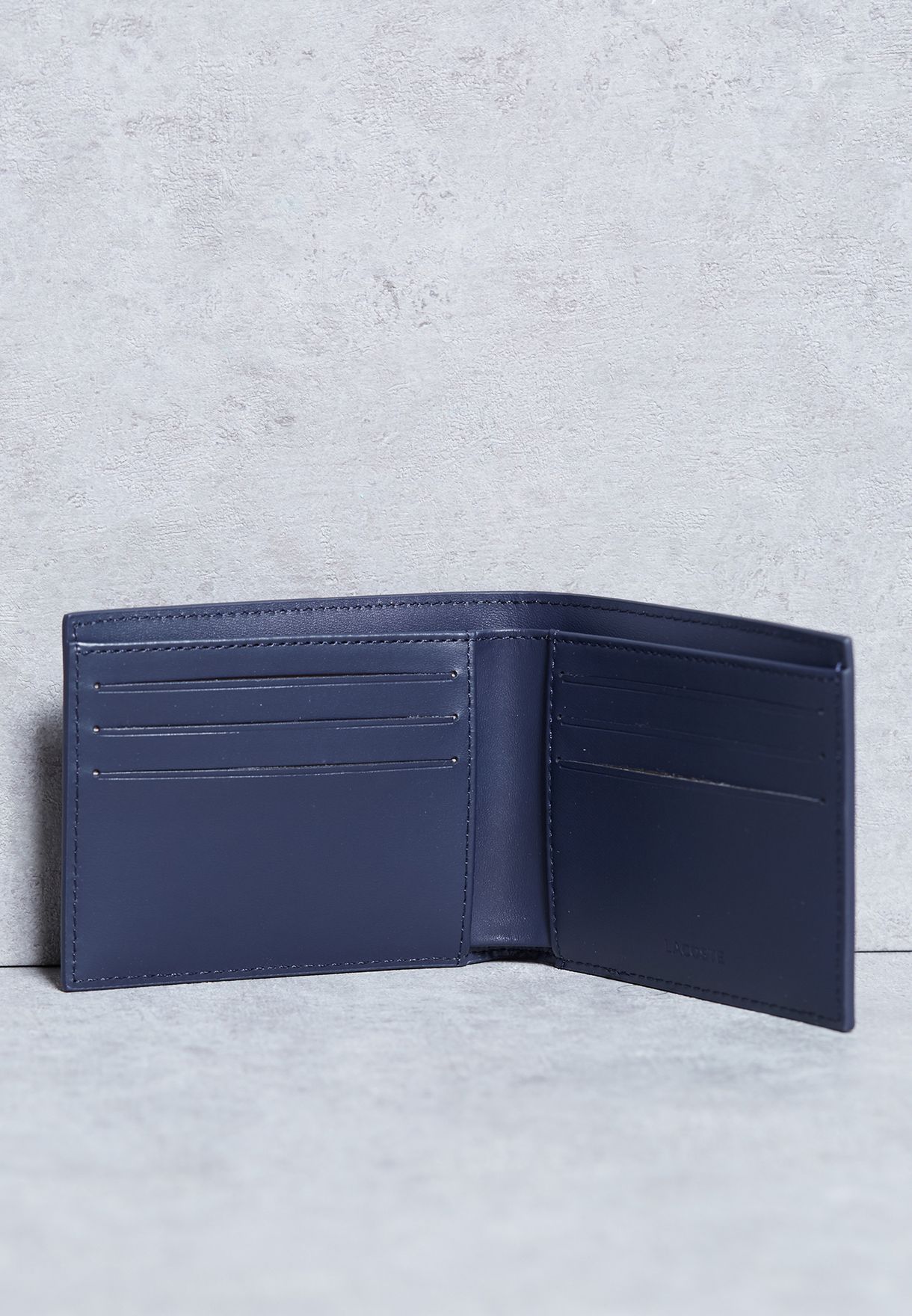 lacoste blue wallet