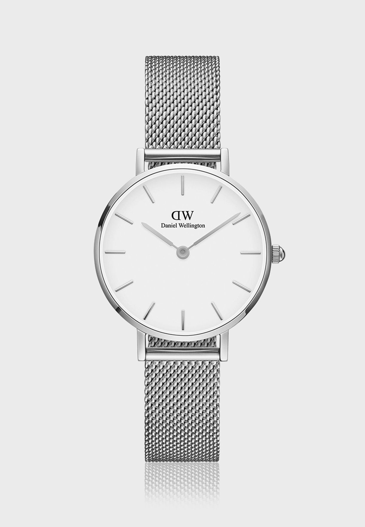 Buy Daniel Wellington silver Sterling White 28mm Watch for Women in MENA, Worldwide