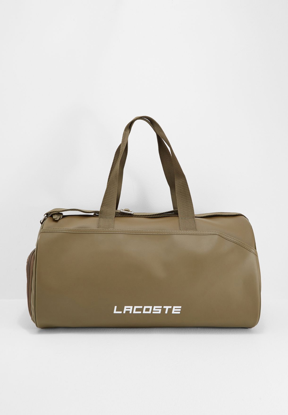 lacoste parfums duffle bag