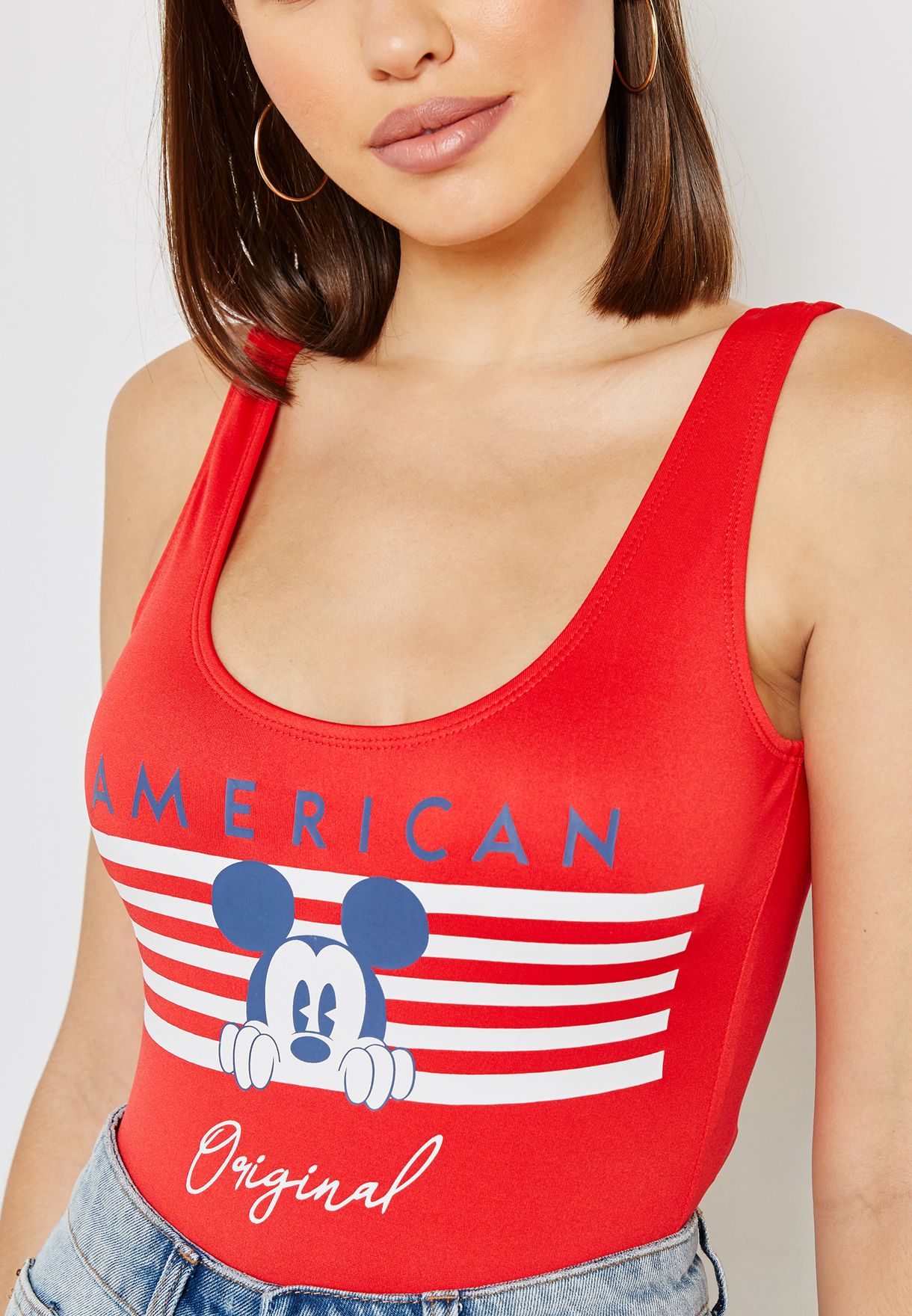 video flood park Buy Forever 21 red Mickey Mouse Body for Women in MENA, Worldwide