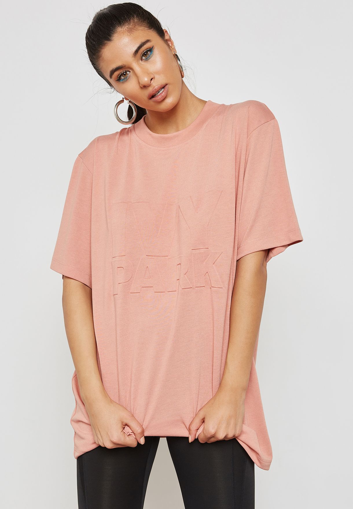 ivy park pink top