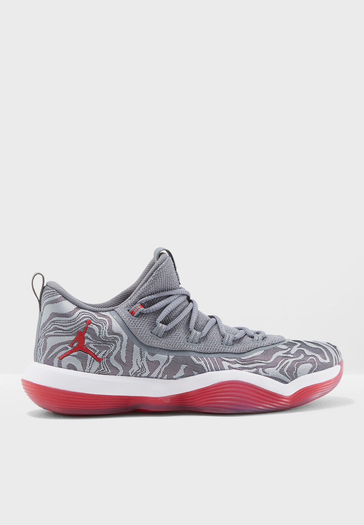 Nike grey Jordan Lunar Super.Fly Low 