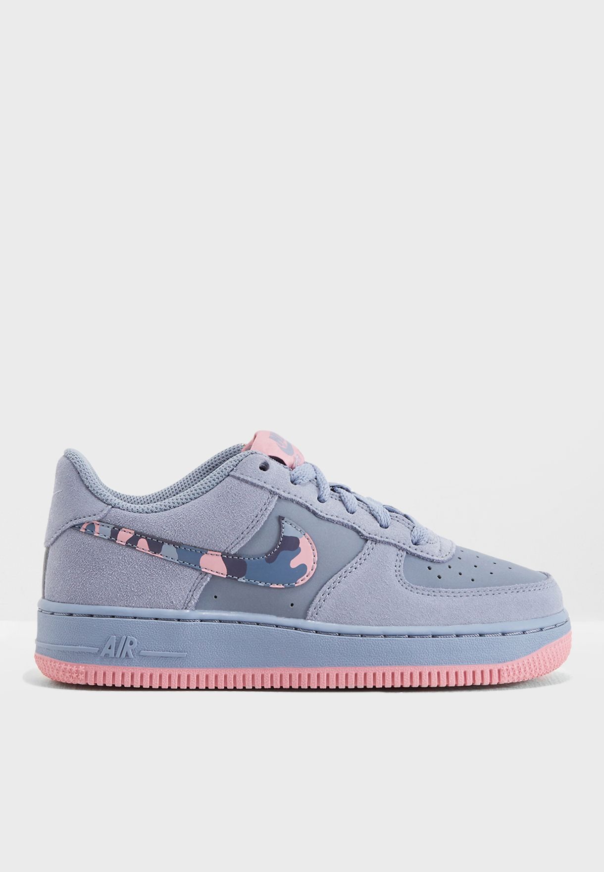 Buy Nike grey Youth Air Force 1 for Kids in MENA, Worldwide