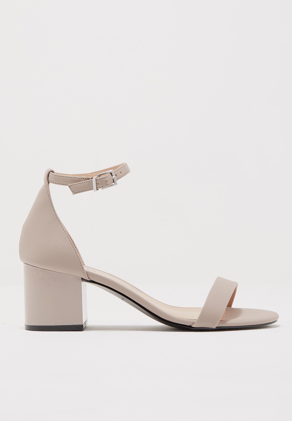 neutral block heel shoes