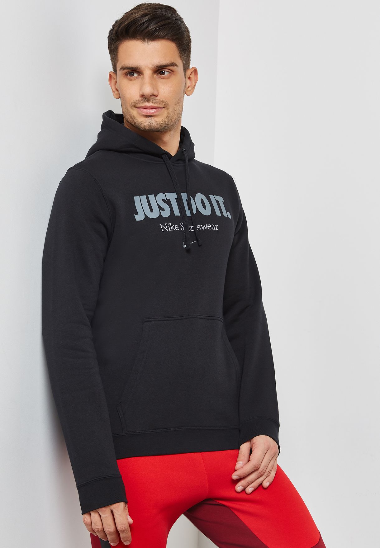 Buy Nike black Embroidered Just Do It 