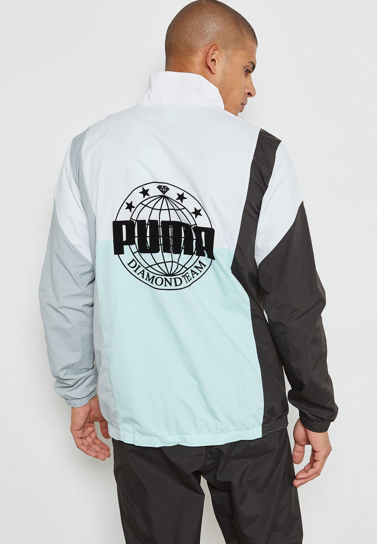 puma x diamond savannah track jacket