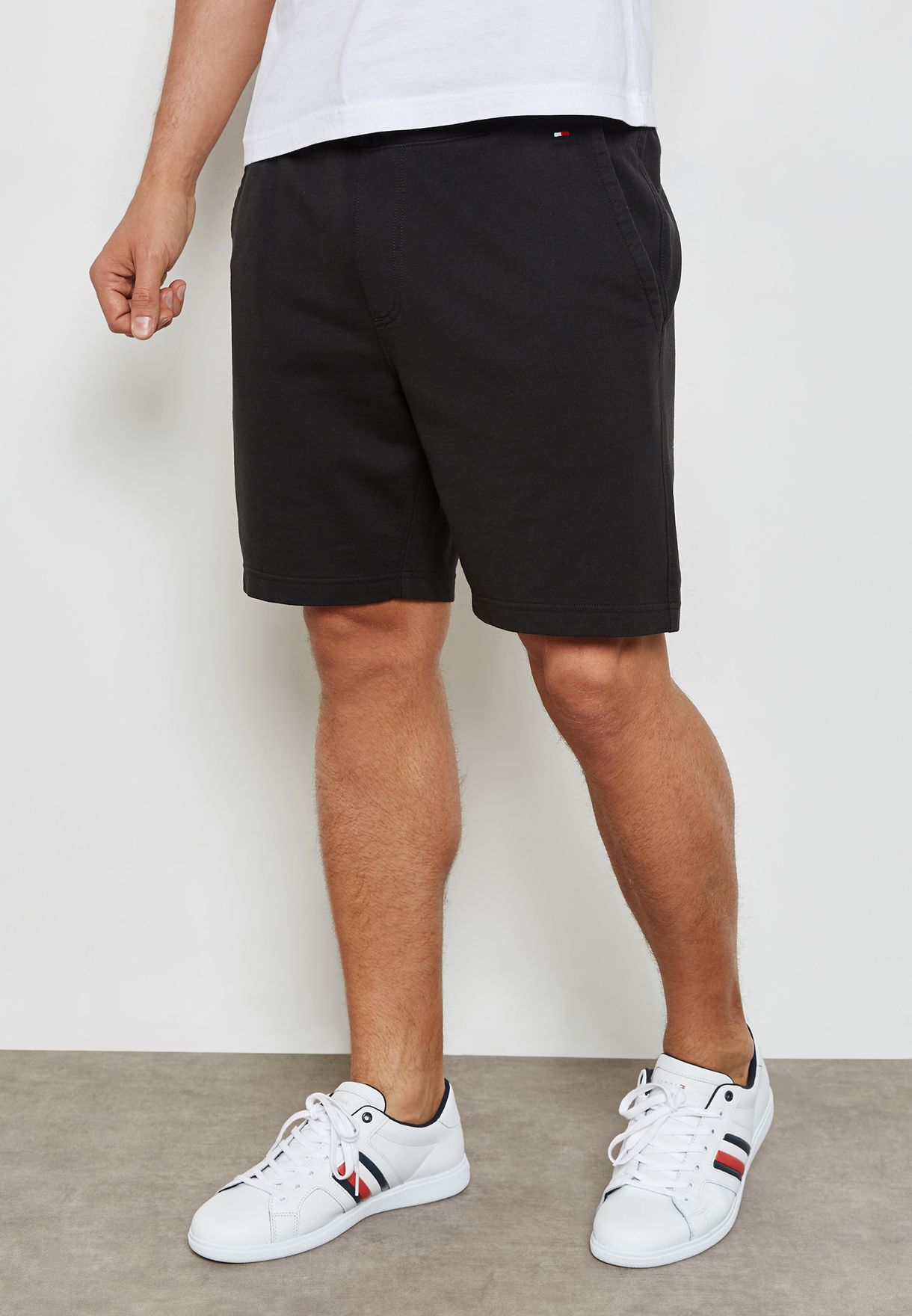 black tommy hilfiger shorts