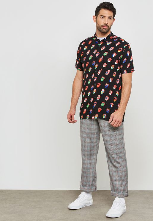 forever 21 plaid pants men