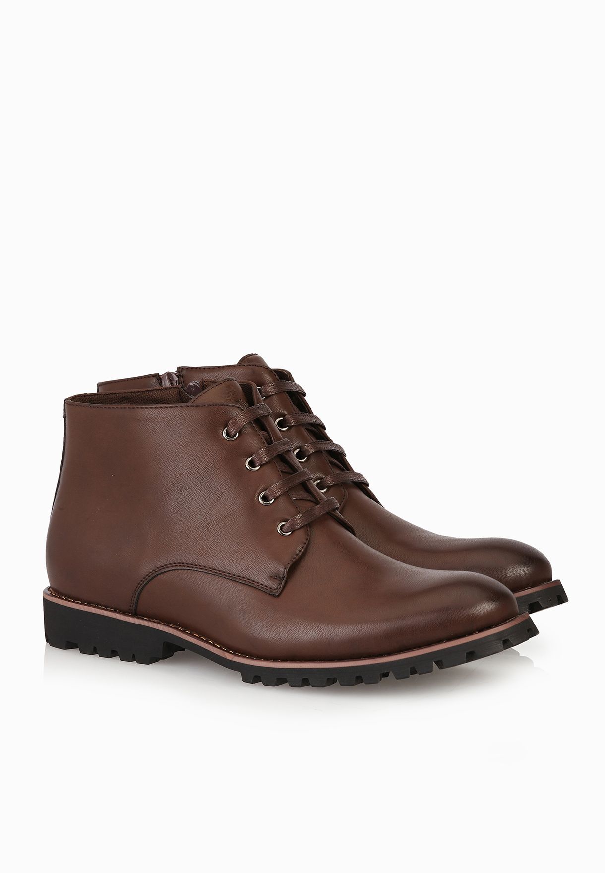 mens brown casual boots