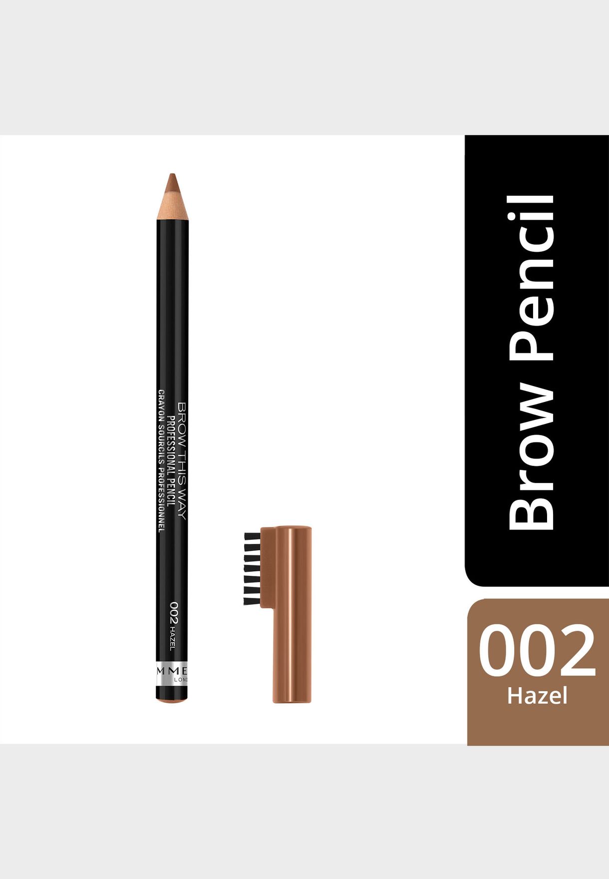 Professional Eyebrow Pencil- 002 Hazel